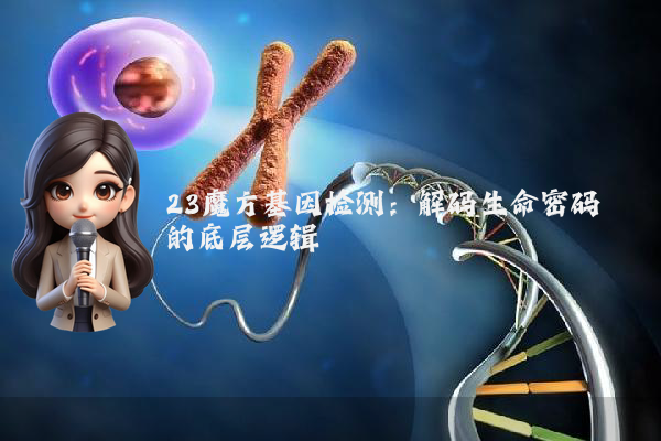 23魔方基因检测：解码生命密码的底层逻辑